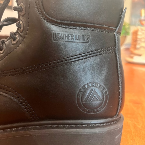 Amazone Leather Work Boots Ladies Size 9.5 NWT Durable Oil/Slip Resistant Comfor - Picture 3 of 12
